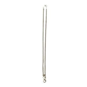 TIFFANY&Co. Tiffany Infinity Double Chain Sterling Silver 925 Necklace Pendan...